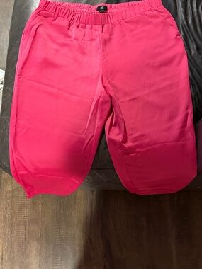 Jason Wu Bright Pink Girls Elastic-Waist Shorts